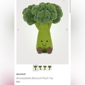 Jellycat Amuseables Broccoli Plush Toy - Green